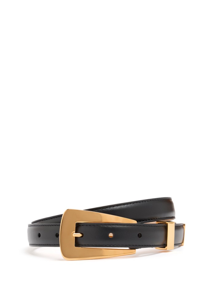 Khaite - 2 cm Lucca Leder Gürtel