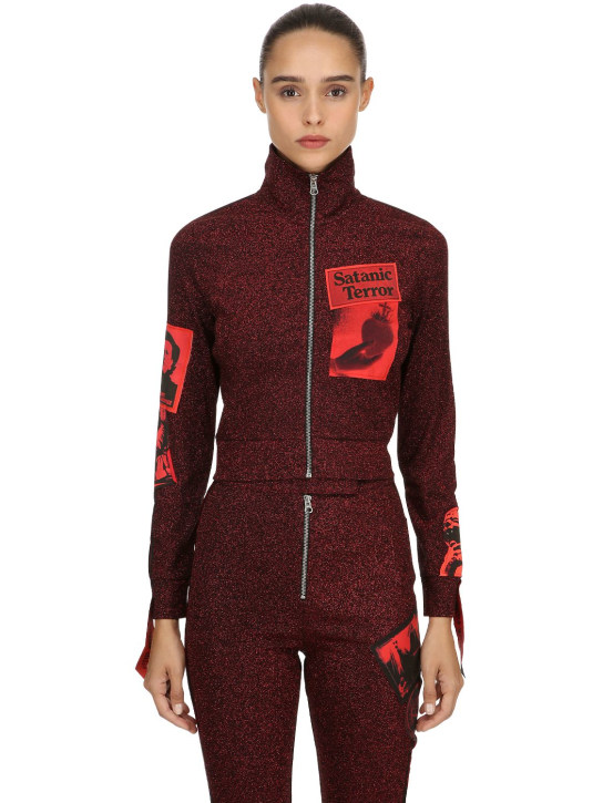 DILARA FINDIKOGLU - LVR EXCLUSIVE LUREX TRACK JACKET