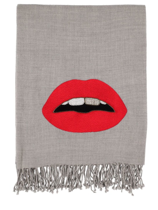 Jonathan Adler - Plaid en chameau et laine Lips