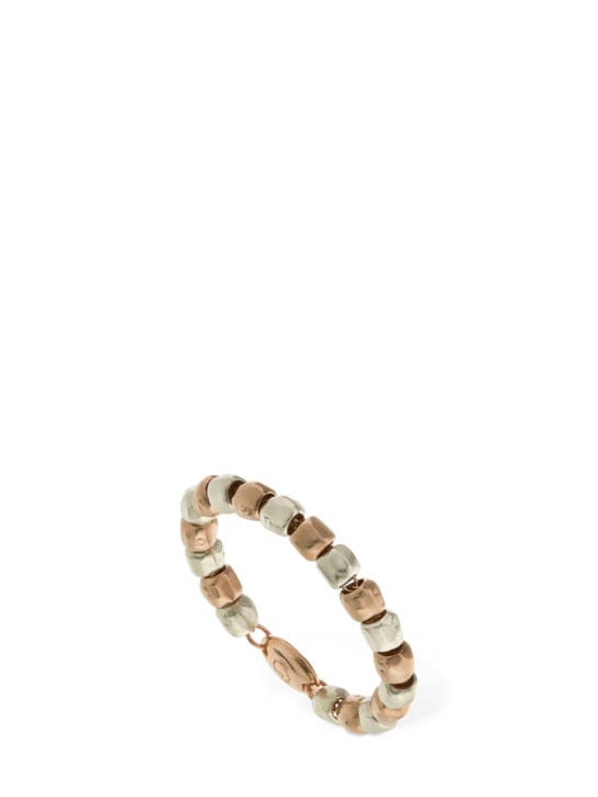 DoDo: Anillo de plata y oro rosa 9kt