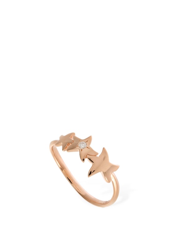 DoDo - Stellina 9kt gold & diamond thin ring