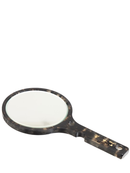 Off-White - Miroir en or foncé havana Meteor