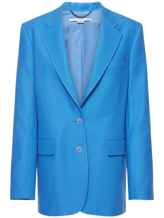 Stella McCartney: Chaqueta oversize de mezcla de viscosa