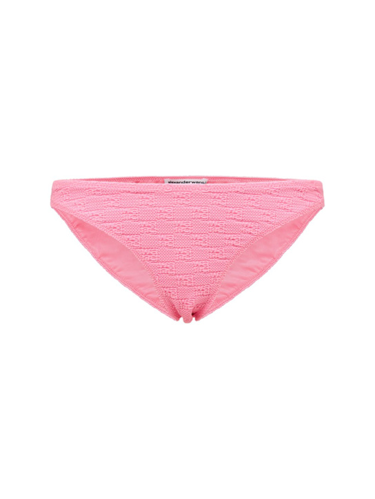 Alexander Wang: Logo tech bandeau bikini bottoms