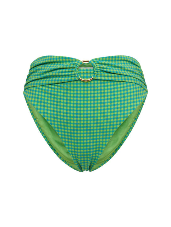 Weworewhat - O-ring high rise bikini bottoms