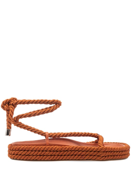 Studio Amelia - Sandalesen corde de satin Tether 20 mm