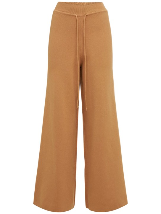 Live The Process - Peachskin-Hose mit weitem Bein „Baje“