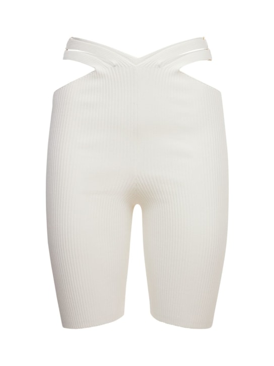 Dion Lee: Bikershorts aus Rayonmischgewebe