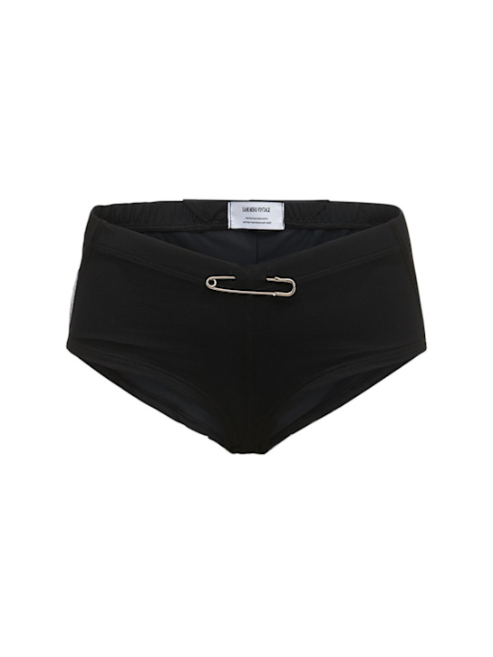 Sami Miro Vintage - Booty-Shorts mit offener Naht