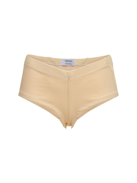 Sami Miro Vintage - Booty-Shorts mit offener Naht