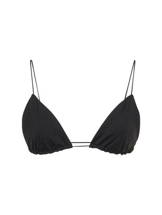 Ziah: Fine strap triangle bikini top