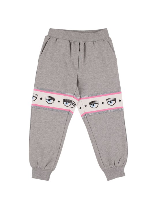Chiara Ferragni - Pantalon de sport en coton imprimé Logomania