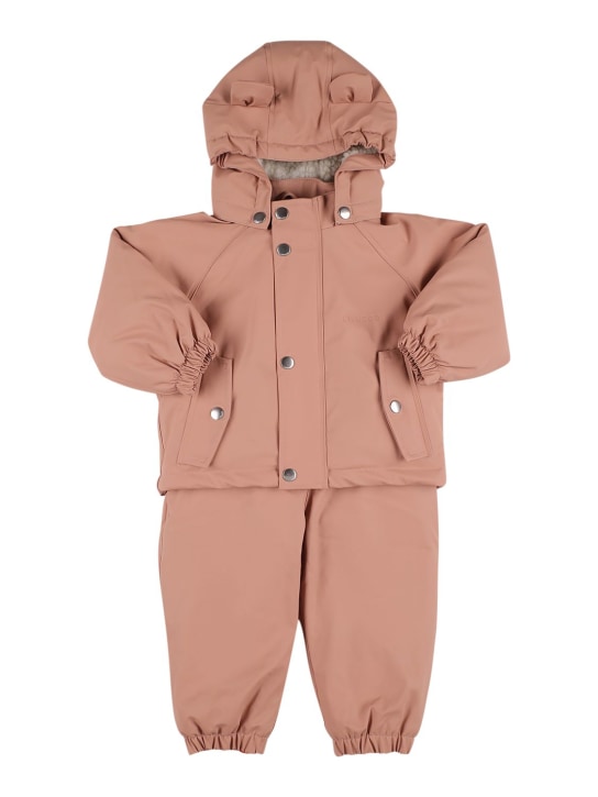 Liewood - Imperméable & pantalon en tissu doux recyclé