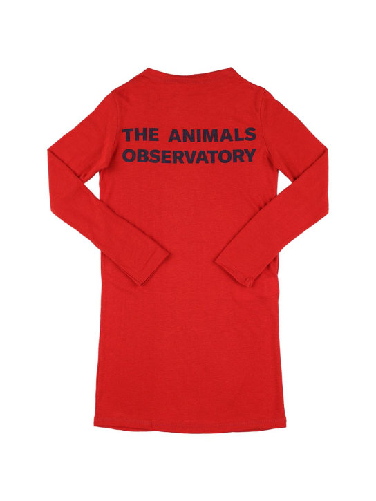 The Animals Observatory: Kleid aus Wollmischgewebe mit Rüschenkragen
