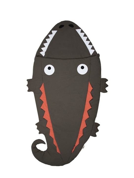 BABY BITES - Sac de couchage crocodile en coton
