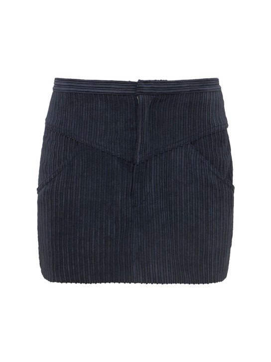 Isabel Marant - Jupe courte en coton côtelé Melva