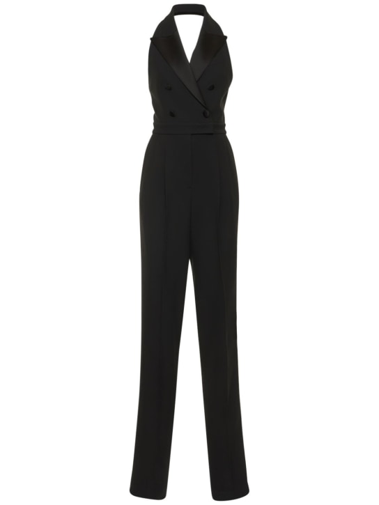 Michael Kors Collection - Smoking-Jumpsuit aus Kreppsable