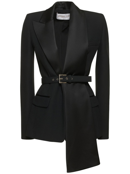 Michael Kors Collection - Blazer in crepe sablé