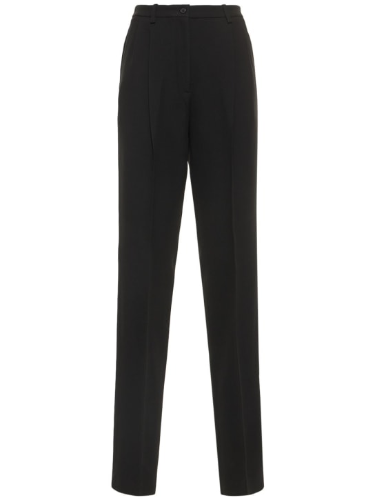 Michael Kors Collection - Pantaloni dritti Mika in gabardina
