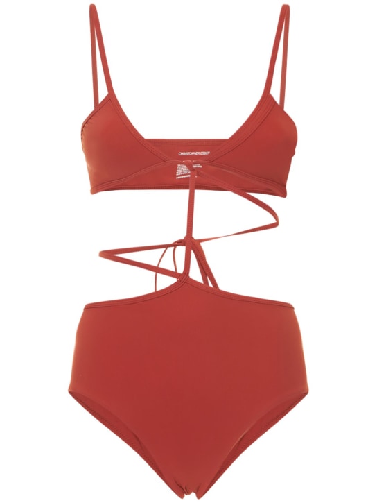 Christopher Esber: Bañador entero bandeau