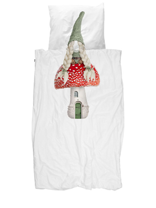 Snurk: Parure de lit en coton biologique Gnome
