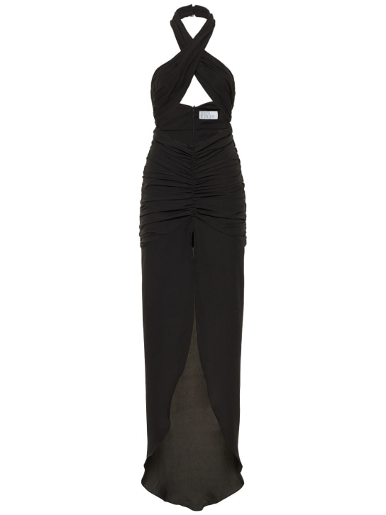 Giuseppe Di Morabito - Vestito in crepe de chine con cutout
