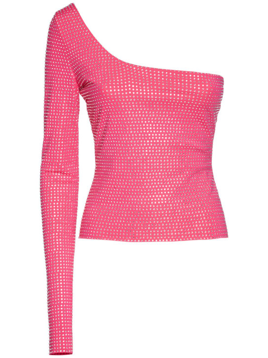Giuseppe Di Morabito: Asymmetric top with long sleeve
