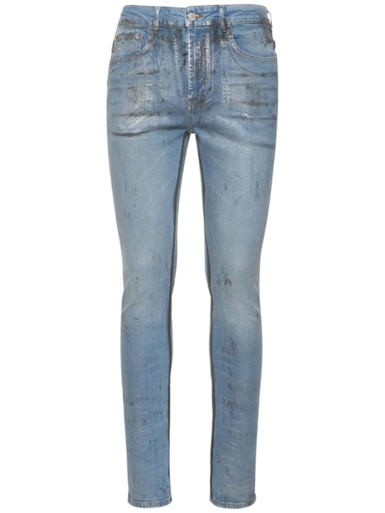 FLÂNEUR: Jeans skinny in denim di cotone