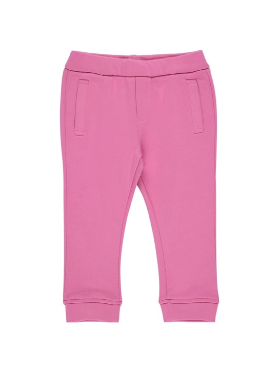 Emporio Armani: Pantalones de algodón y modal con logo