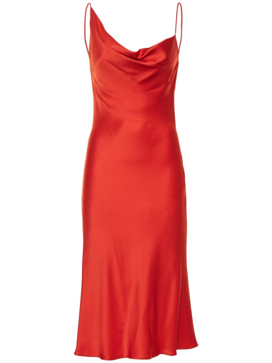 Stella McCartney - Vestito midi in raso