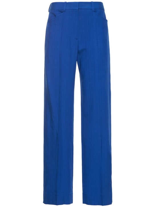 Victoria Beckham - Pantaloni dritti in viscosa stretch