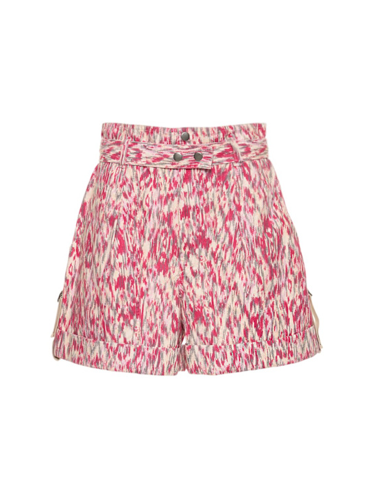 Marant Etoile: Short en coton imprimé Kaloscoe