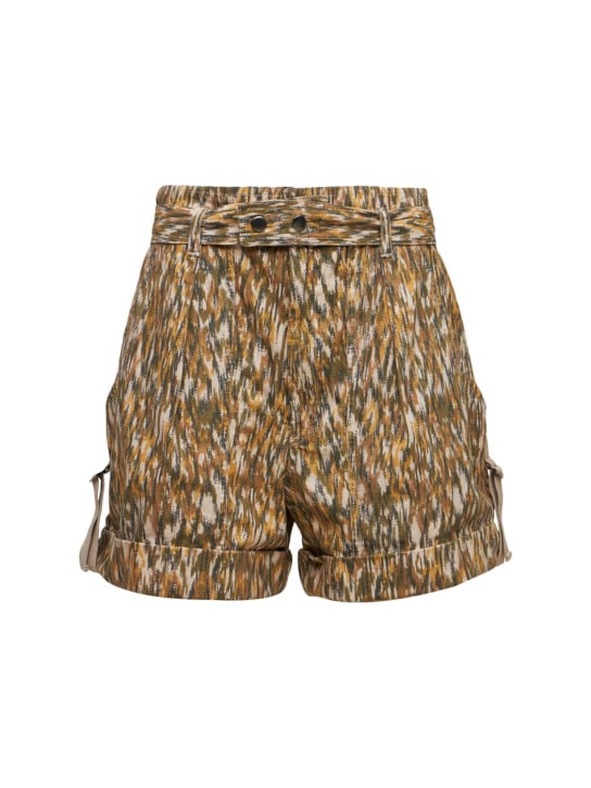 Short en coton imprimé Kaloscoe