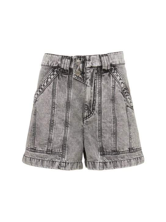Marant Etoile: Short en denim de coton Vinca