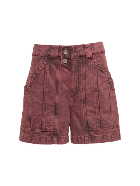 Short en denim de coton Vinca