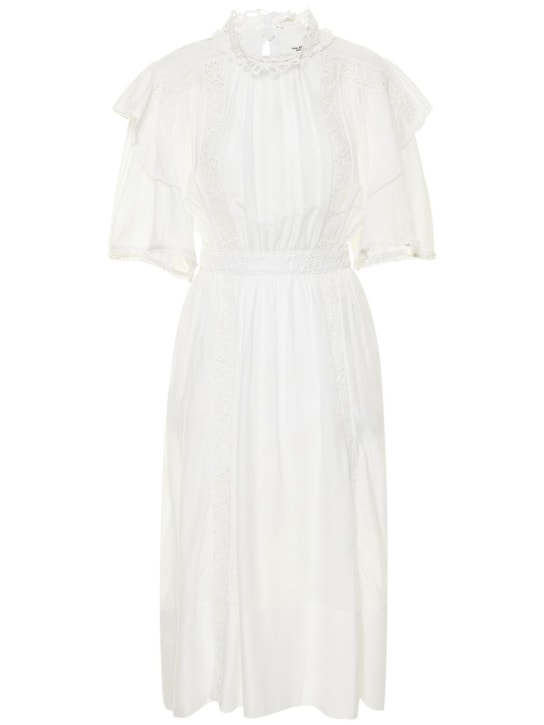 Marant Etoile - Langes Kleid aus Baumwolle mit Stickerei „Galina“