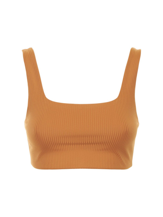 Girlfriend Collective: Brassière en tissu technique stretch Tommy