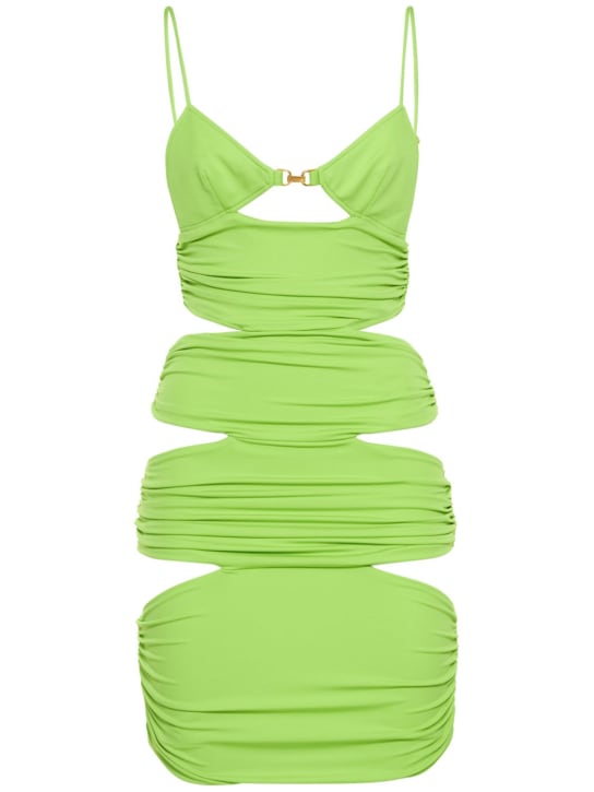Dundas - Lexi stretch jersey ruched mini dress