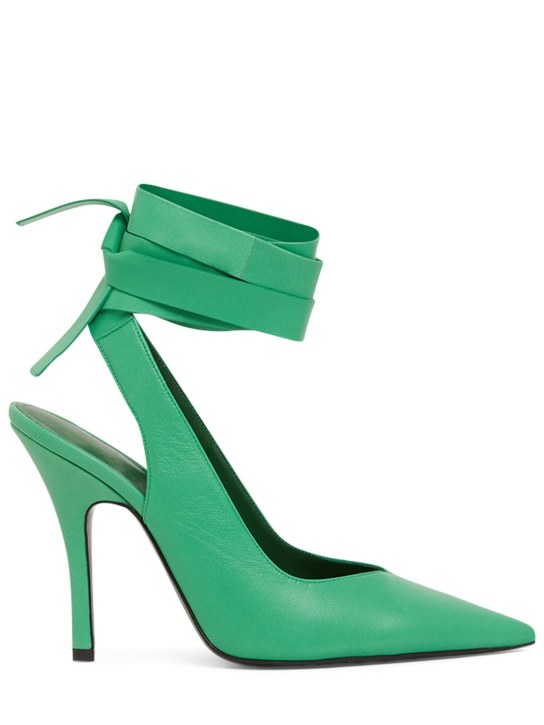 The Attico - 105mm hohe Pumps aus Leder „Venus“