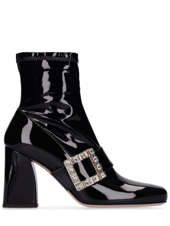 Roger Vivier - 85mm hohe Stiefeletten aus Leder „Trés Vivier“
