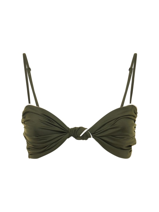 Johanna Ortiz - Top bikini Algae Marella in Lycra