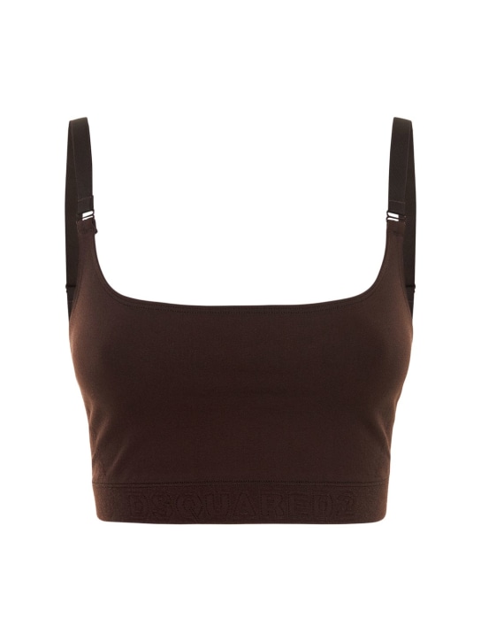 Dsquared2 - Brassière bandeau en jersey technique