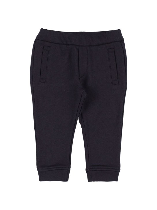 Emporio Armani - Pantalon en modal et coton à logo