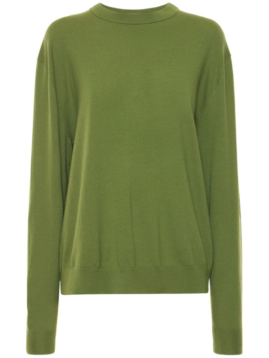 Extreme Cashmere - Pull-over en cachemire mélangé ultra-fin Class