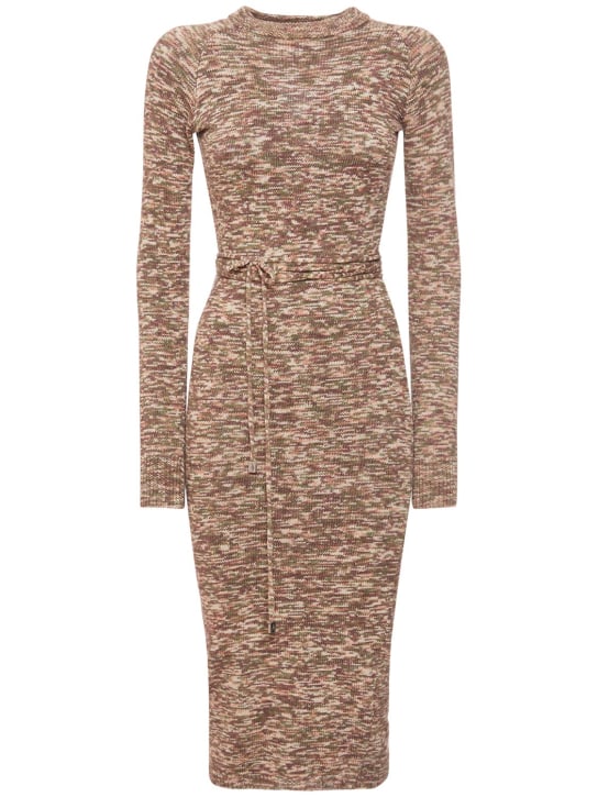 The Attico: MIDIKLEID AUS BAUMWOLLMISCHUNG „ISABEL“