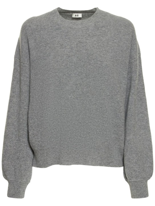 Annagreta: Suéter de cashmere de cuello redondo