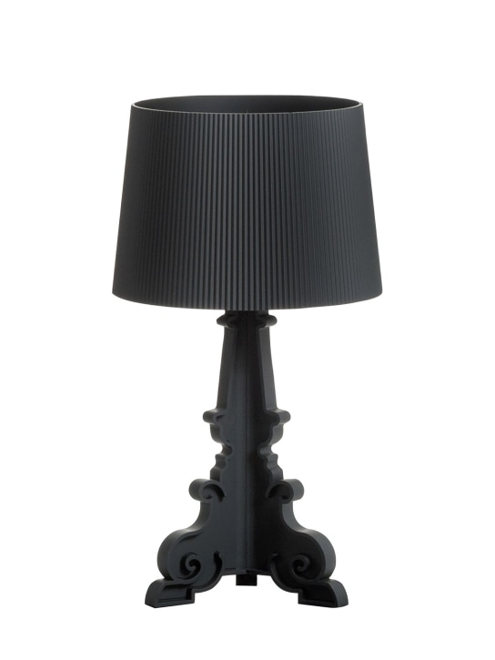 Kartell - Lampe de table noir mat Bourgie