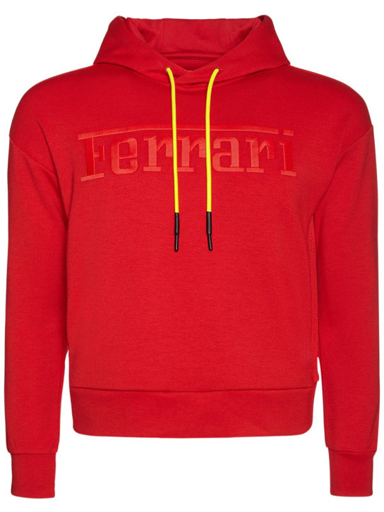 Ferrari: Sudadera de techno con capucha