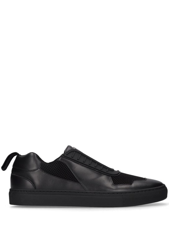 Ferrari - Sneakers basses en cuir