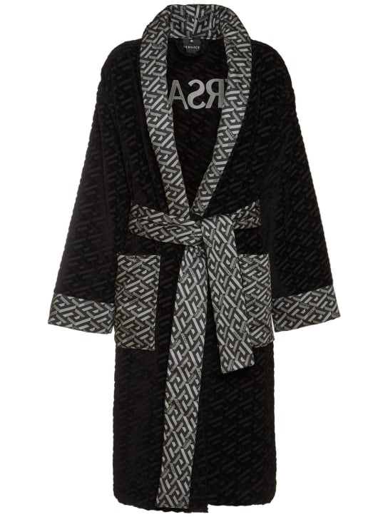Versace - Peignoir Greca Signature